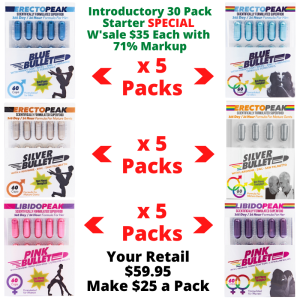 (A) All 6 Bullet Multi 30 Pk - 71% M/up